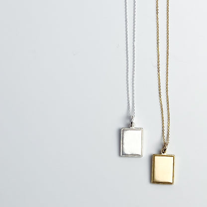 Jewelry | Heirloom Collection | Frame Tag Necklace