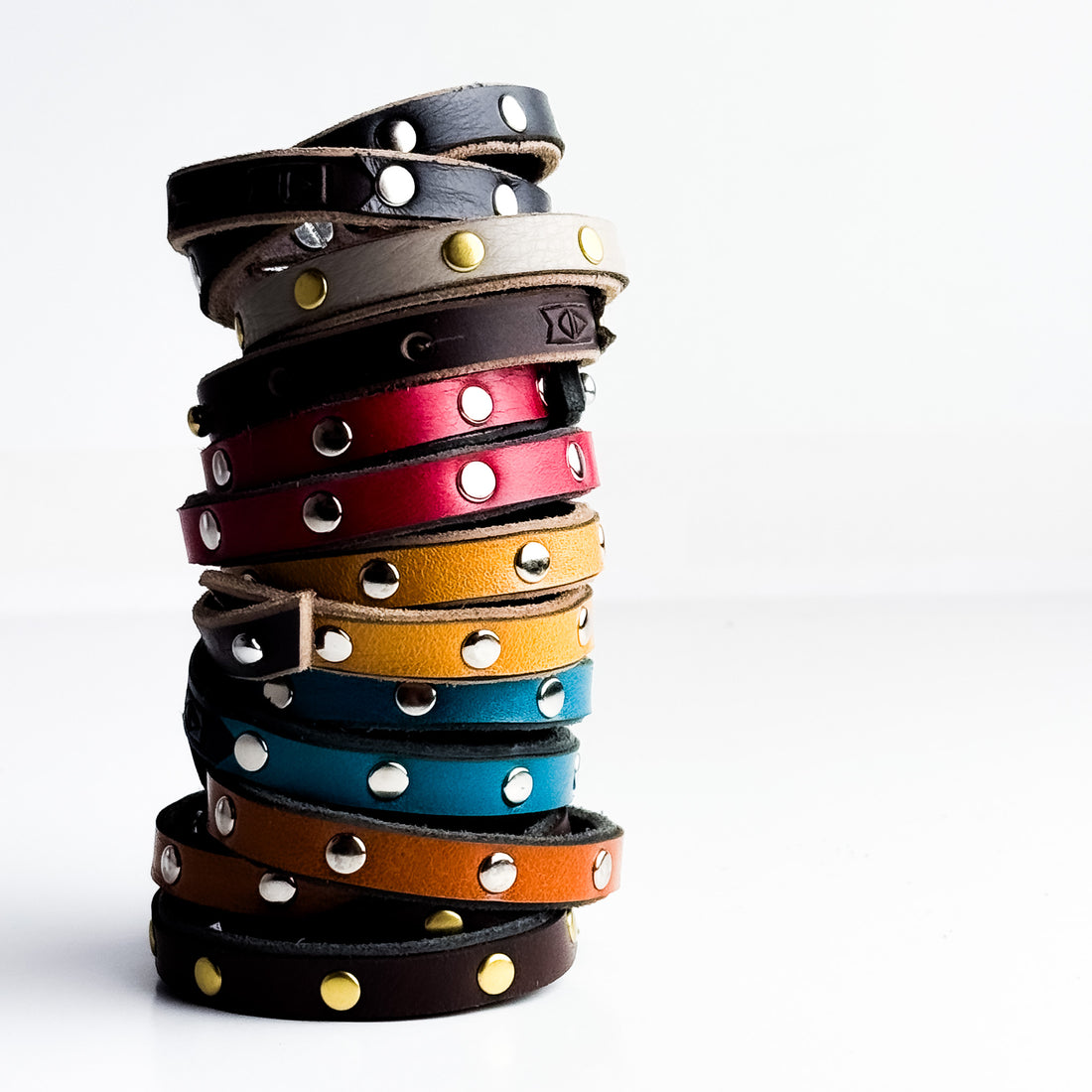 Custom Collection Jewelry | Rivet Wrap Bracelet