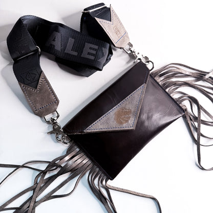 Boise State University Collection | Envelope Crossbody | Rocky + Gray