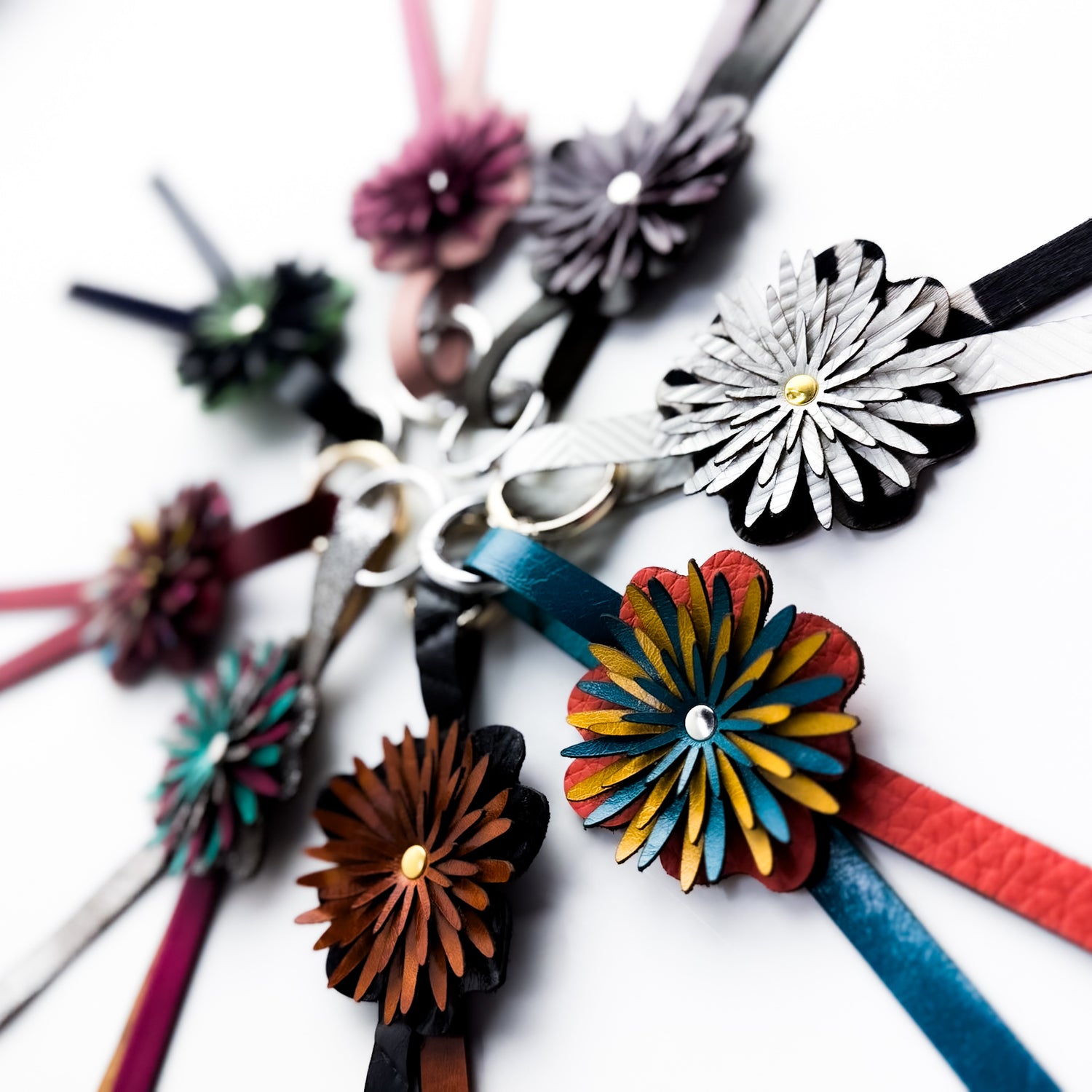 Keychain | Flower Floof Bag Charm