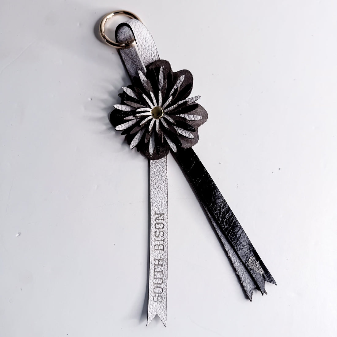 Bison Collection | Flower Floof Bag Charm
