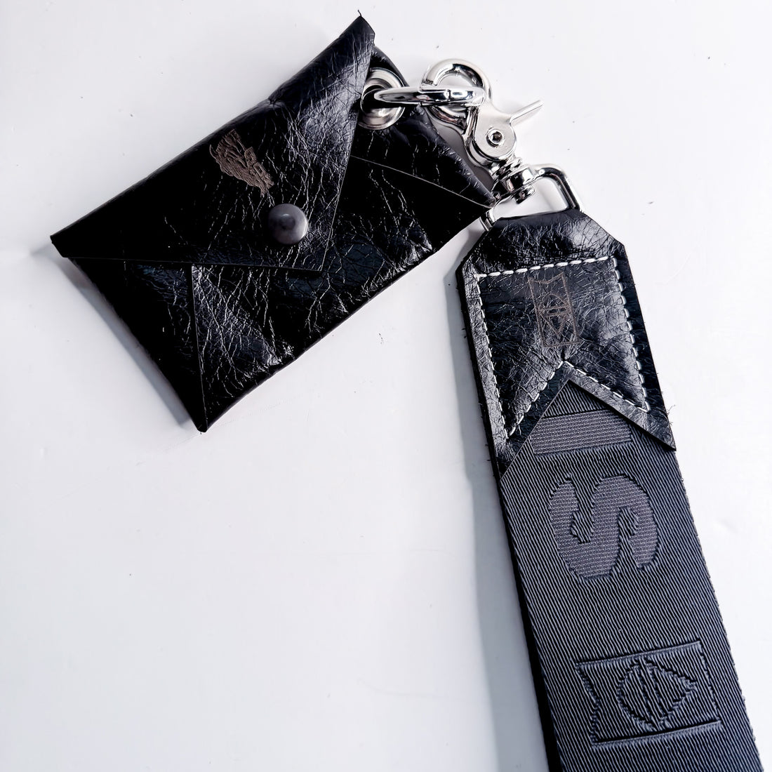 Bison Collection | Keychain | Leather Wallet Pouch Wristlet