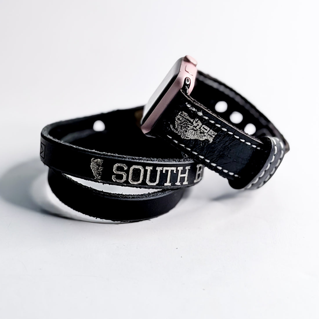 Bison Collection | Wrap Bracelet | Black + Gold