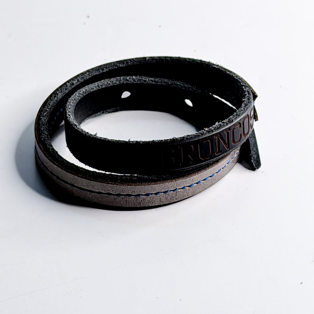 Boise State University Collection | Jewelry | Leather Wrap Bracelet