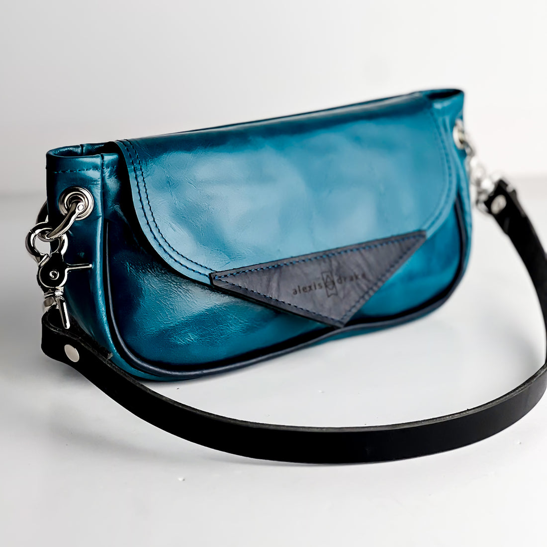 Everyday Collection | Violet Clutch + Crossbody | Turquoise + Navy