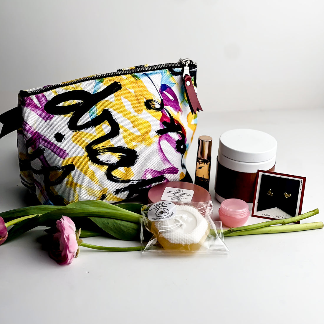 Grad Gift | Makeup Bag Bundle | Graffiti