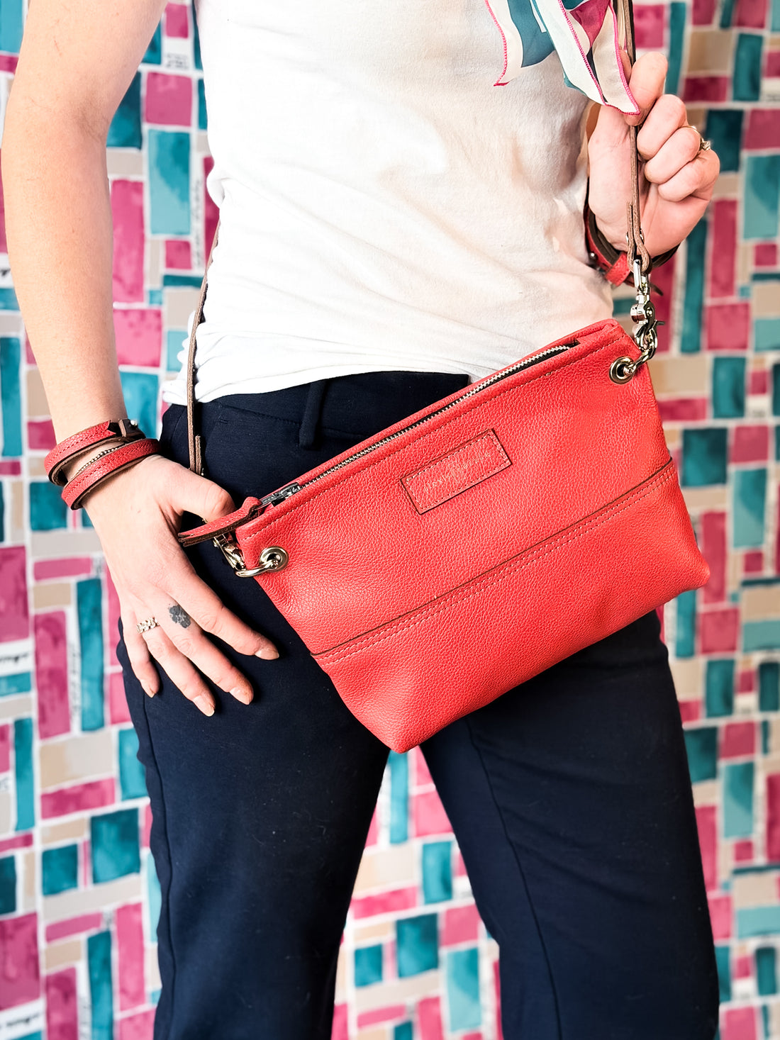 Coastal Collection | Tourist Crossbody | Coral
