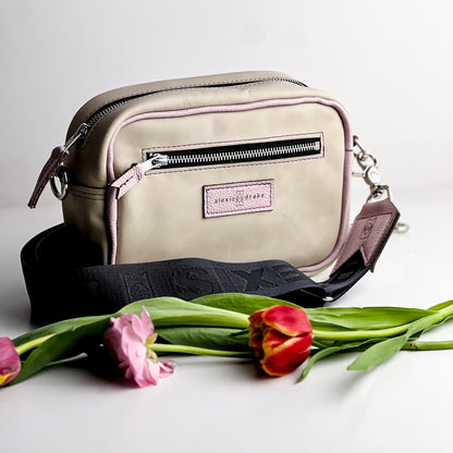 Spring Collection | Maeve Crossbody | Vanilla + Lavender