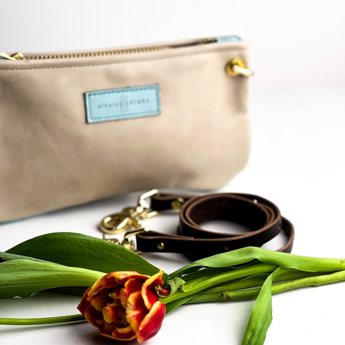 Practically Perfect Collection | Belt Bag Clutch + Crossbody | Vanilla