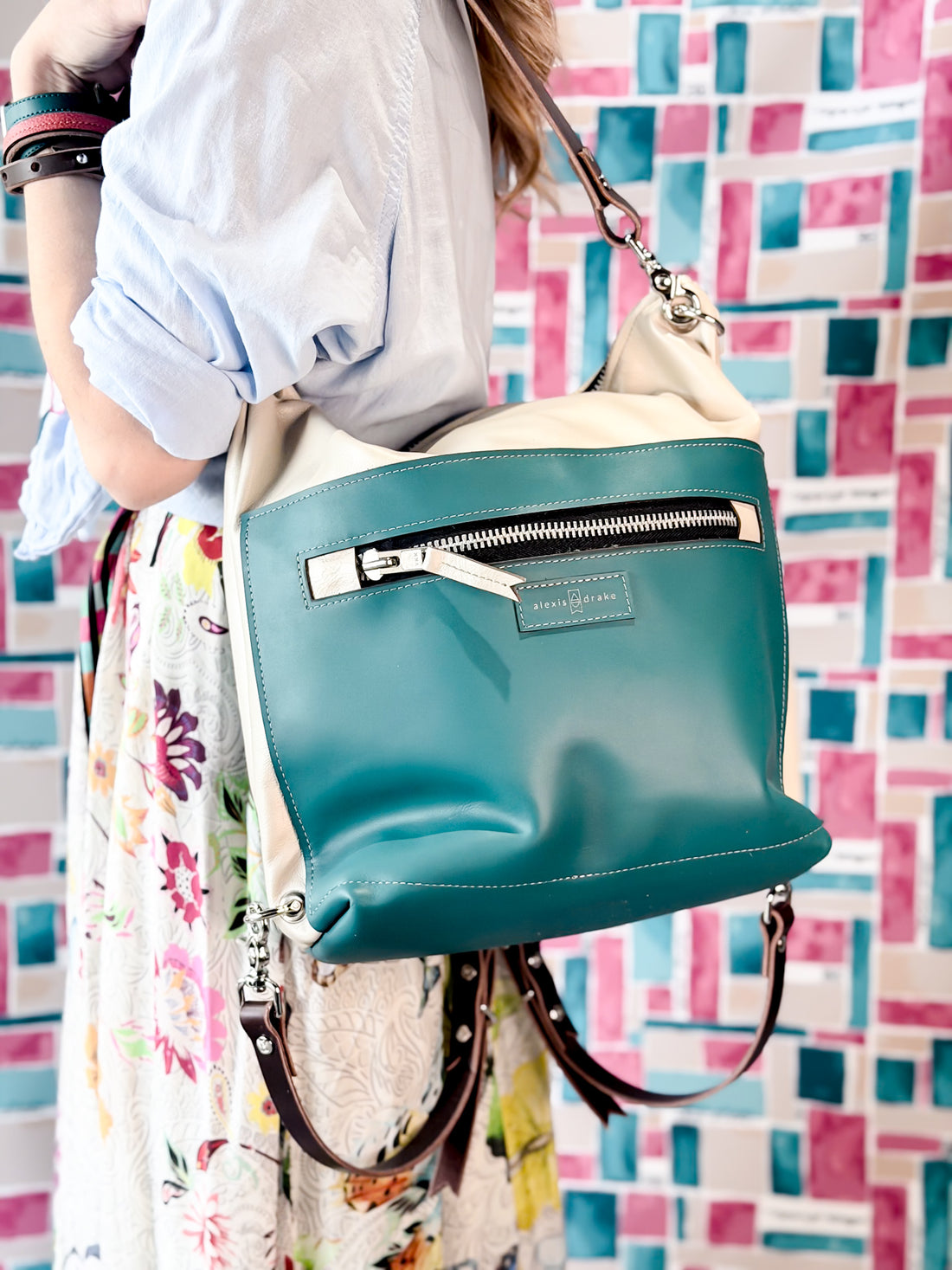 Coastal Collection | Backpack Shoulder Tote | Seashell + Tide