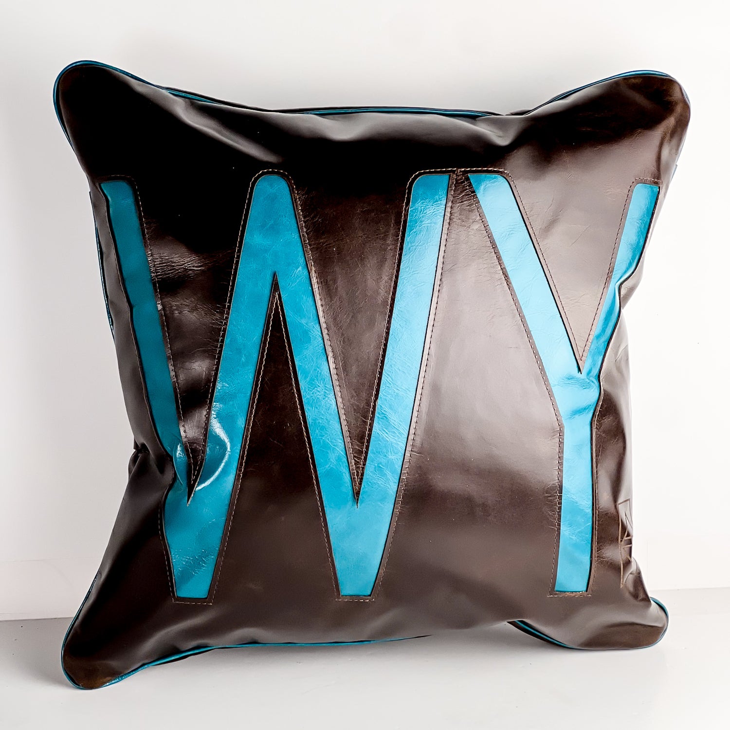 Home Collection | Square Pillow | WY Logo