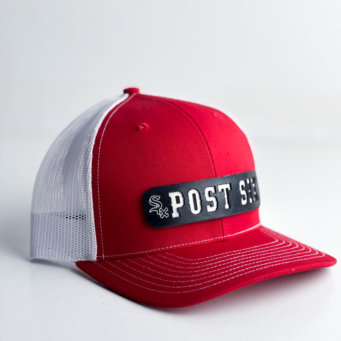 Post Six Game Day | Trucker Hat | Post Six | Red + White