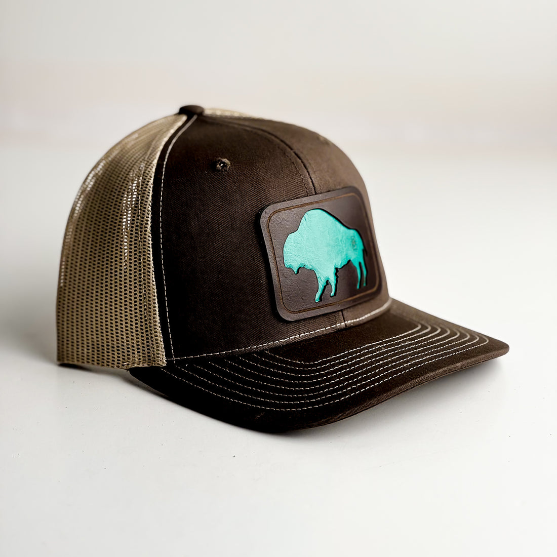 Bison Trucker Hat | Rocky + Turquoise