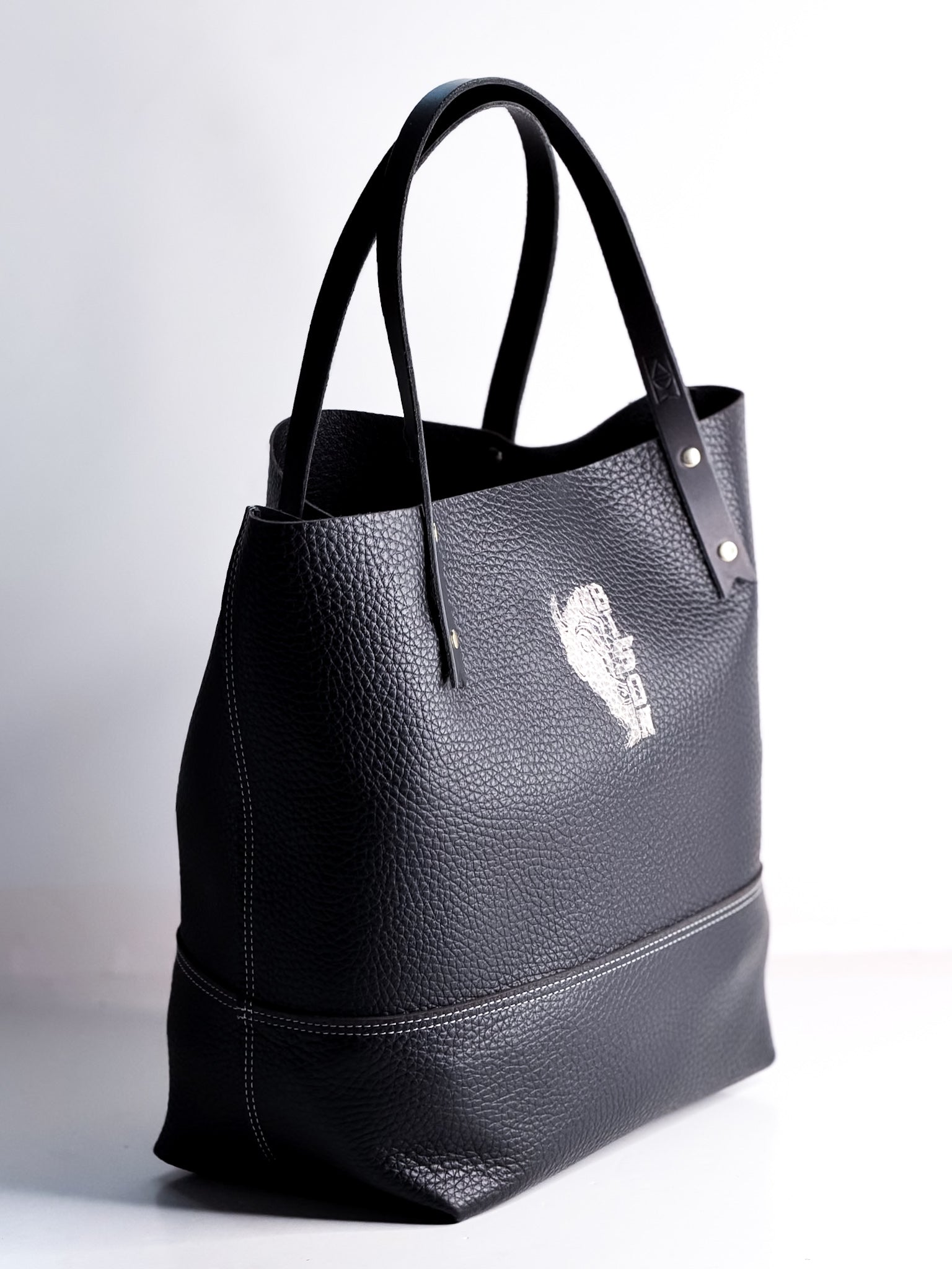 Made To Order | Bison Collection | Market Tote | Black