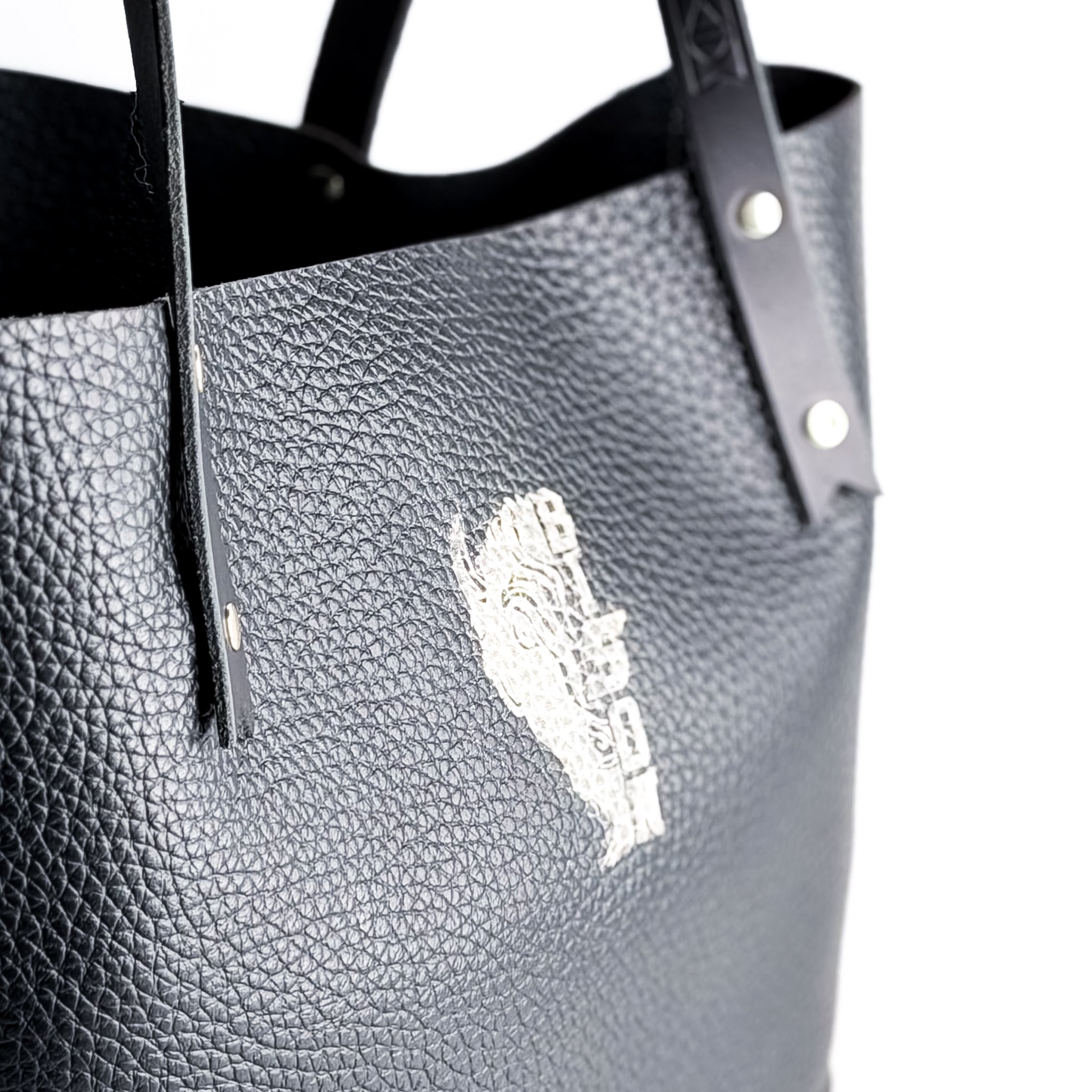 Made To Order | Bison Collection | Market Tote | Black