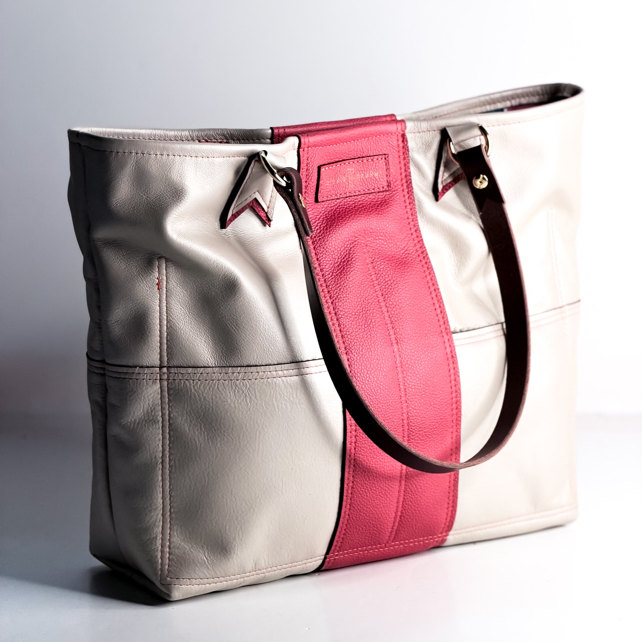 Coastal Collection | 9 to 5 Shoulder Tote | Seashell + Coral