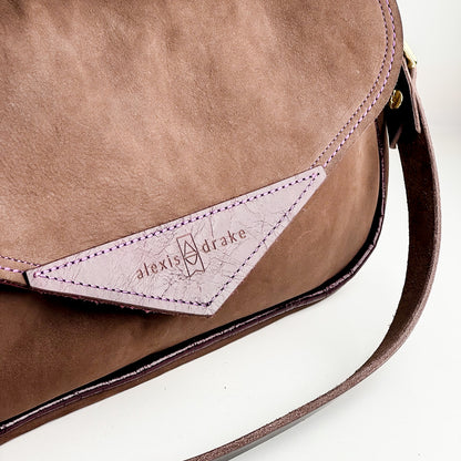 Autumn Reverie Collection | Adri Shoulder Tote | Mocha Suede