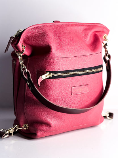 Coastal Collection | Backpack Shoulder Tote | Coral
