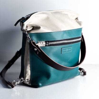 Coastal Collection | Backpack Shoulder Tote | Seashell + Tide