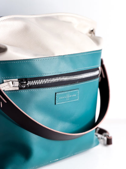 Coastal Collection | Backpack Shoulder Tote | Seashell + Tide