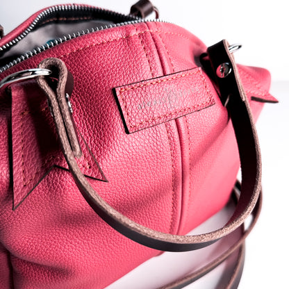 Coastal Collection | Dolly Satchel + Crossbody | Coral