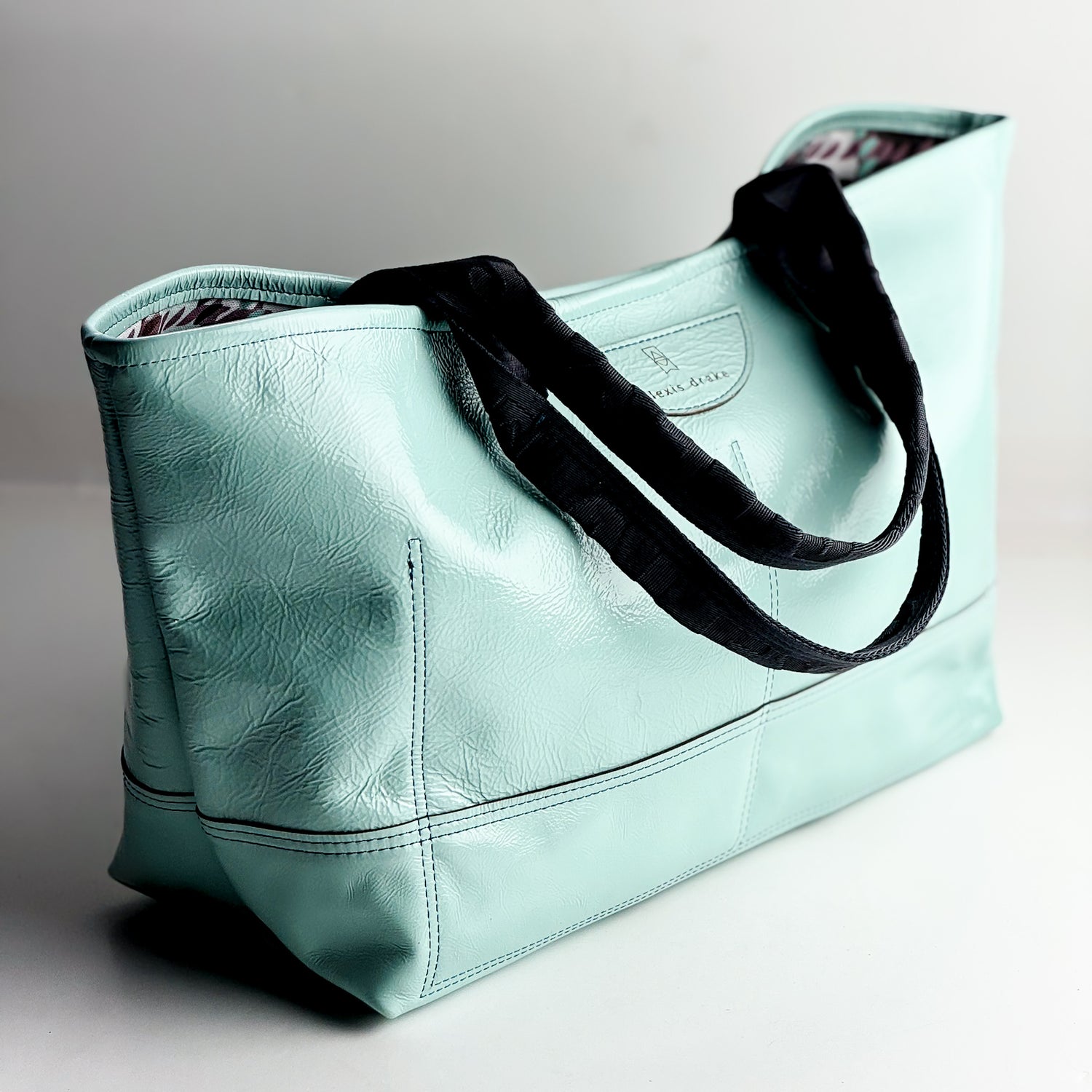 Autumn Reverie Collection | Getaway Tote | Ice Box Blue