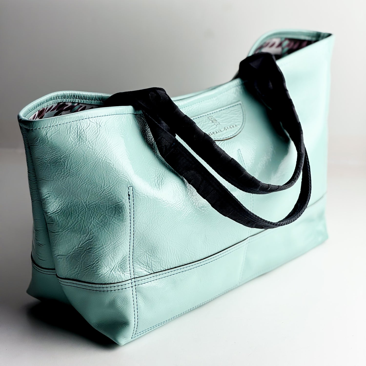 Autumn Reverie Collection | Getaway Tote | Ice Box Blue