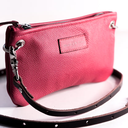 Coastal Collection | Belt Bag Clutch + Crossbody | Coral
