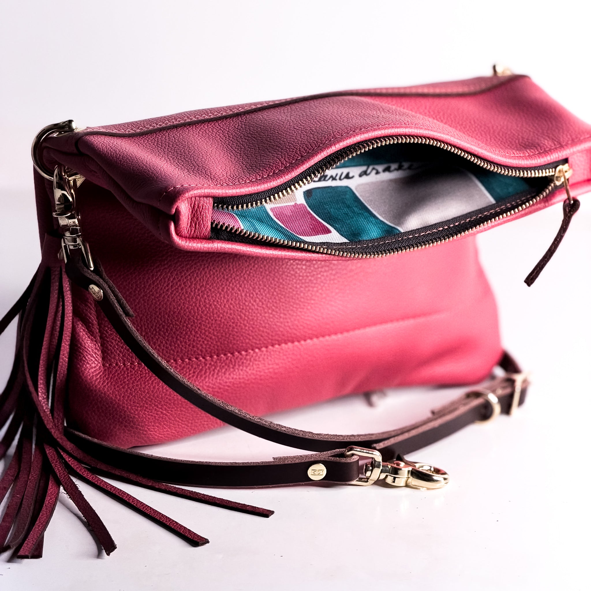 Coastal Collection | Eva Crossbody + Clutch | Coral