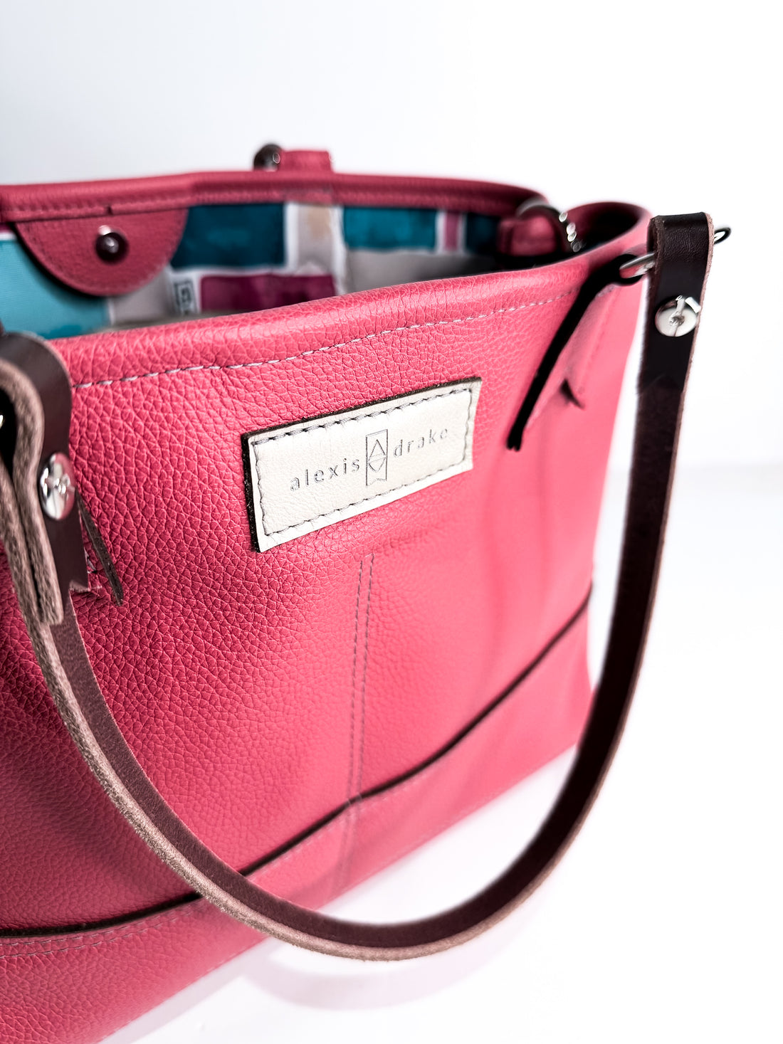 Coastal Collection | Nellie Satchel + Crossbody | Coral