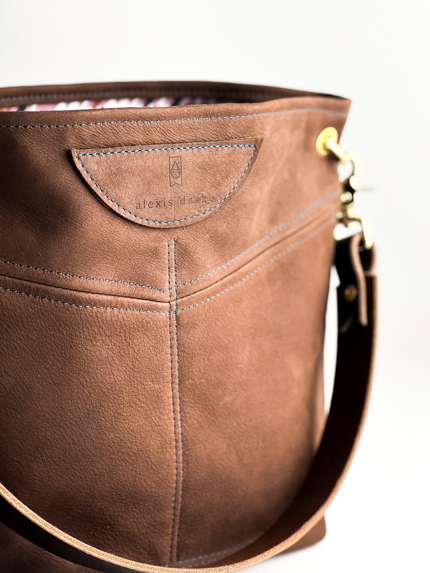 Autumn Reverie Collection | Tivoli Shoulder Tote | Mocha Suede