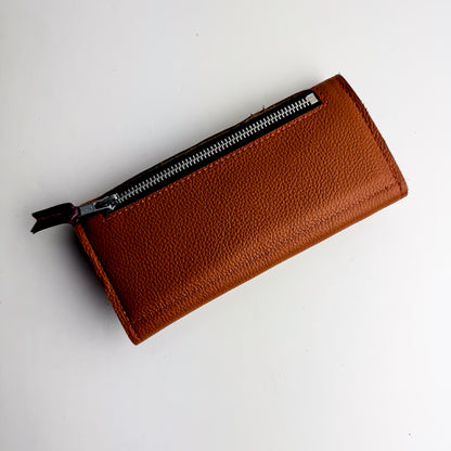 Autumn Reverie Collection | Genevieve Wallet | Rust Pebble