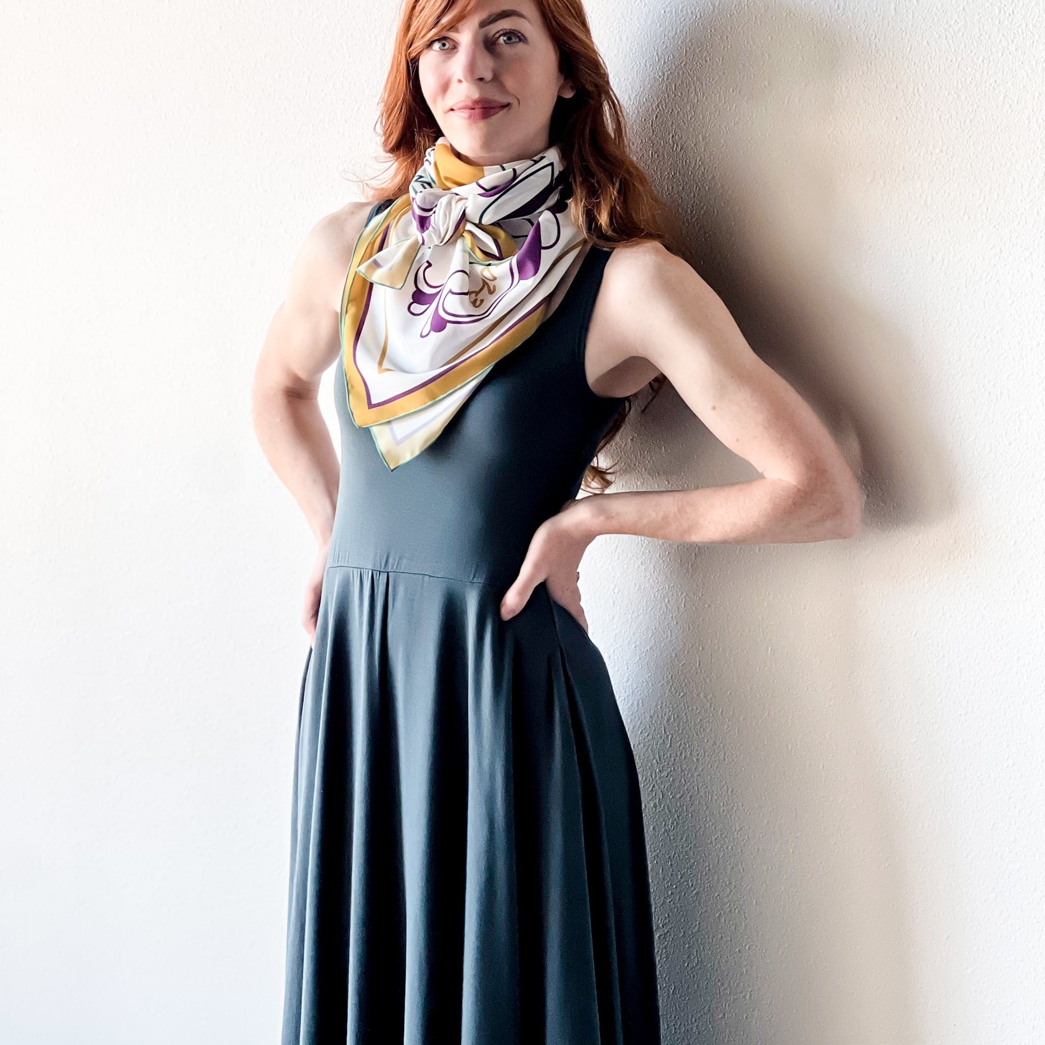 Summer Capsule Collection | Twirl Dress | Teal