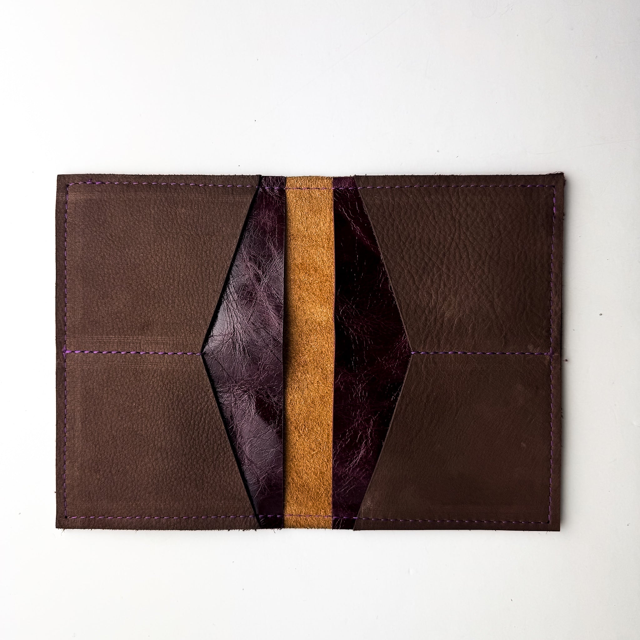 Autumn Reverie Collection | Passport Capsule Wallet | Rust Pebble