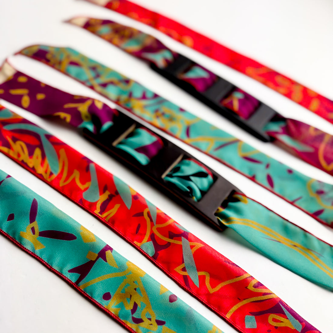 Jewelry | Pink Paisley Twilly Cuff Bracelet | Various