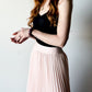 Fall Capsule Collection | Pleated Twirly Skirt | Ballerina Pink