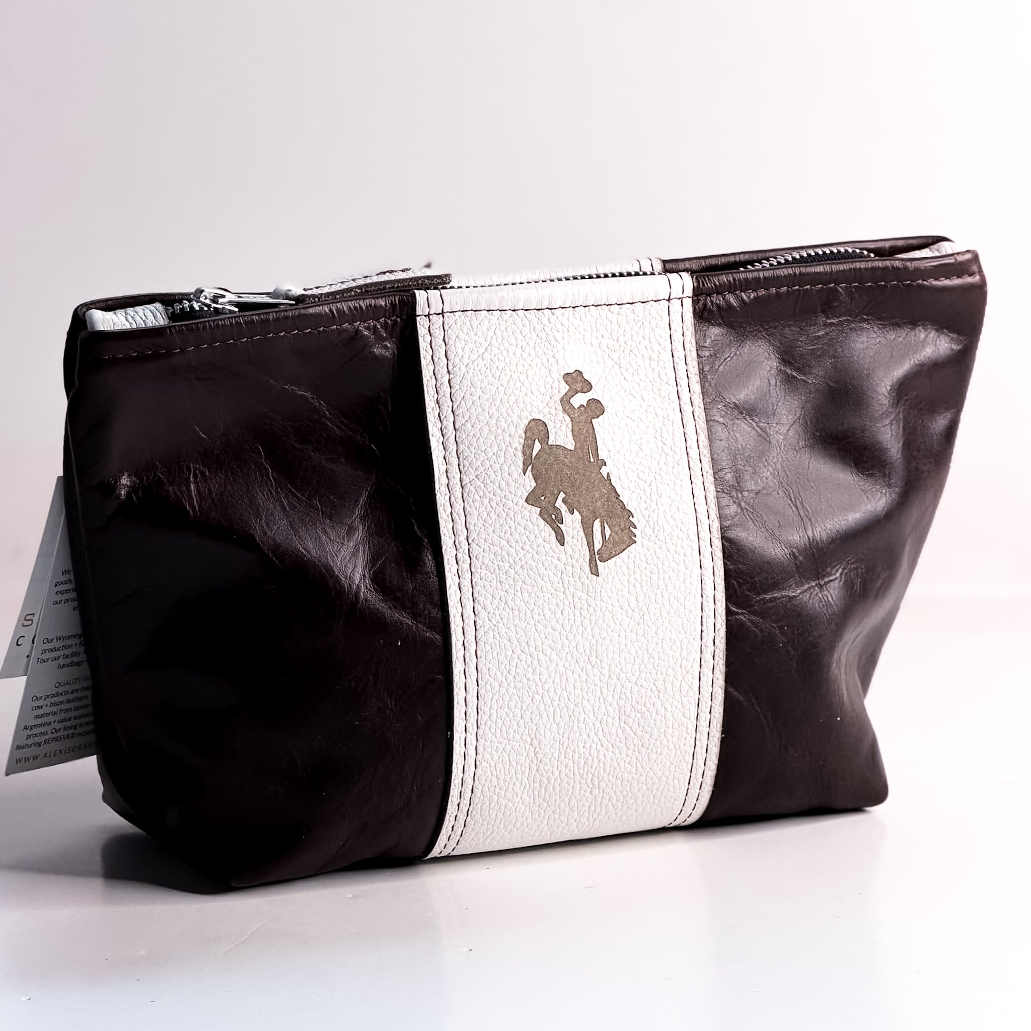 Steamboat Collection | Carry More Clutch | Rocky + White Pebble