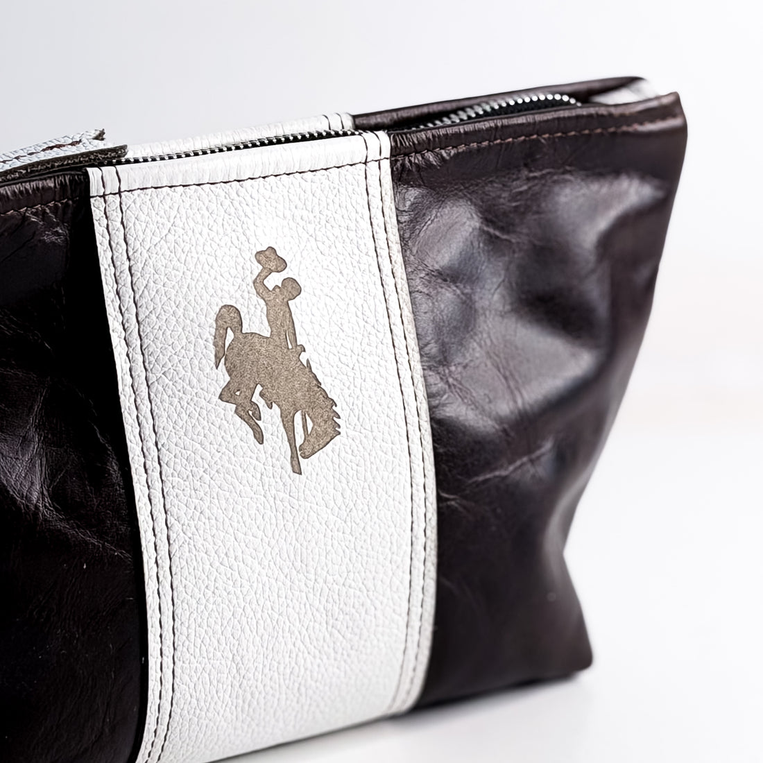 Steamboat Collection | Carry More Clutch | Rocky + White Pebble