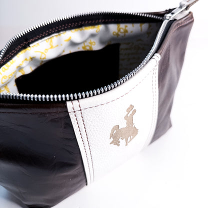 Steamboat Collection | Carry More Clutch | Rocky + White Pebble