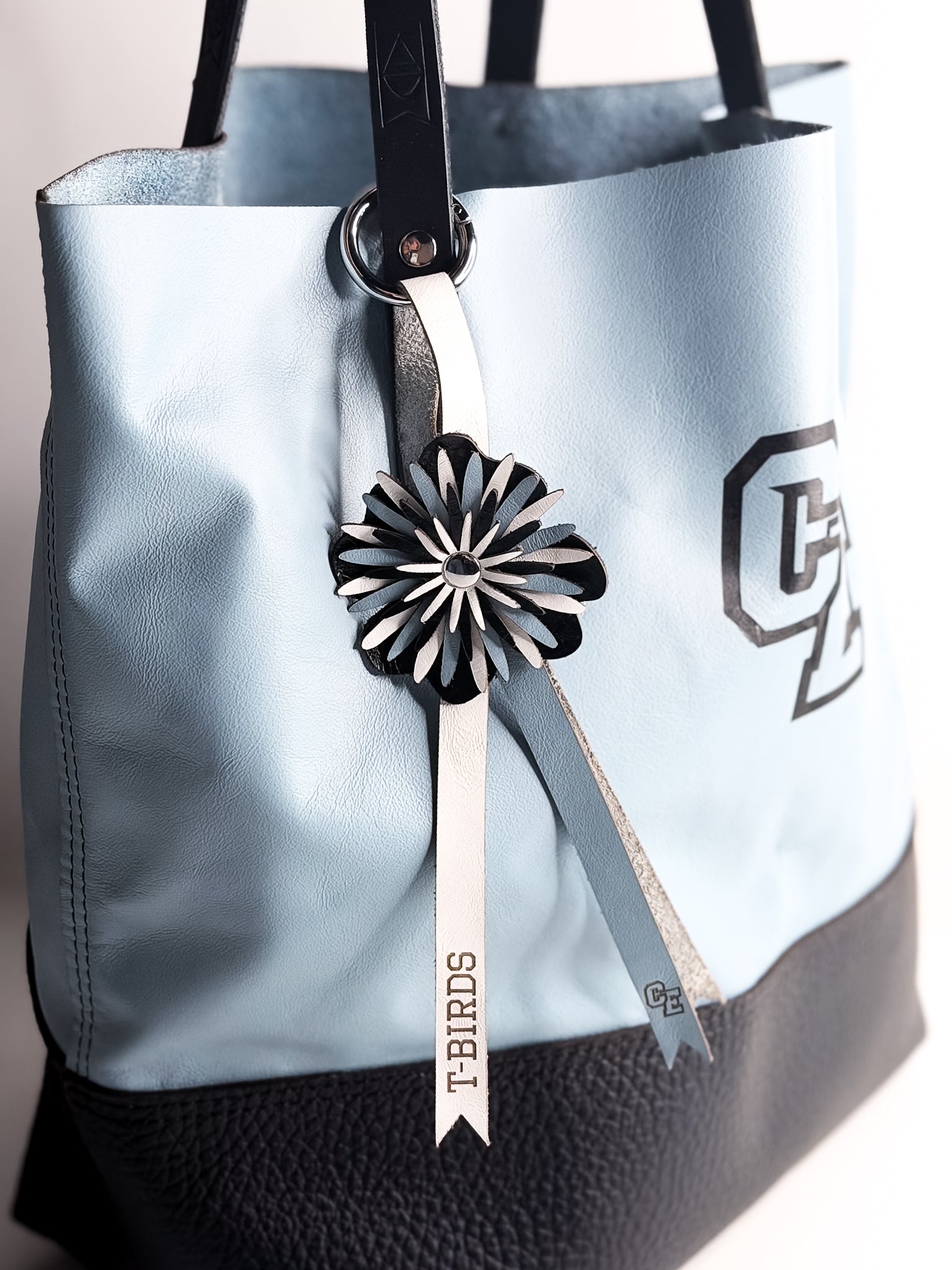 East High School Collection | Market Tote | Baby Blue