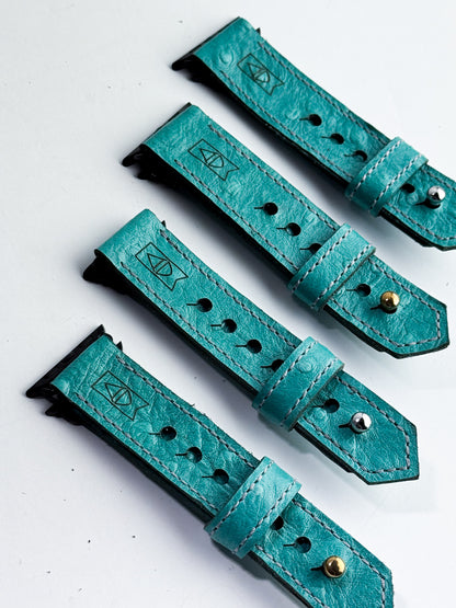 Arena Tradition Collection | Apple Watch Band | Cactus Ostrich