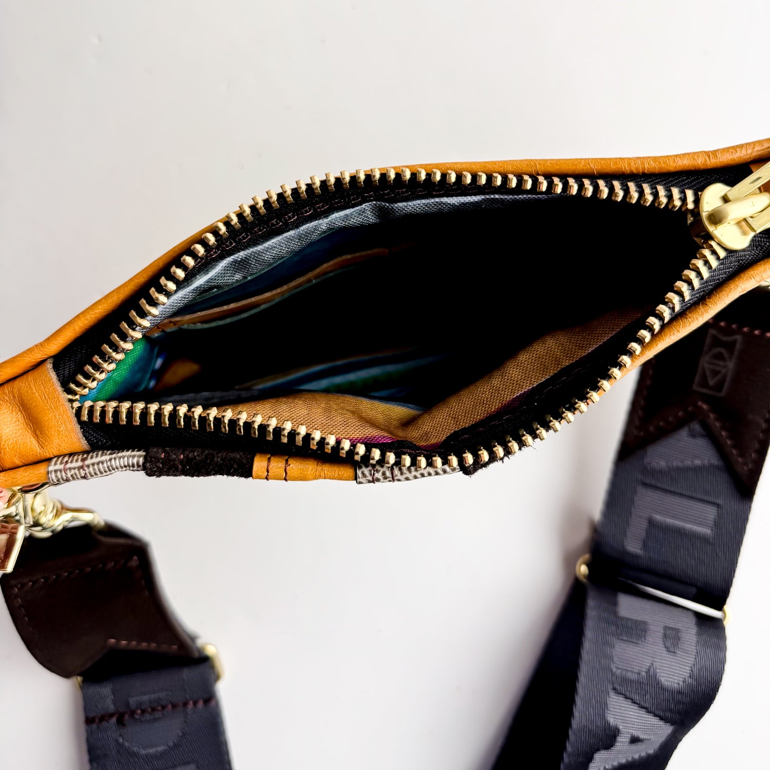 Rainbow Belt Bag Collection | Butter + Brown Suede
