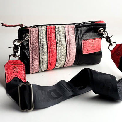 Rainbow Belt Bag Collection | Black + Coral