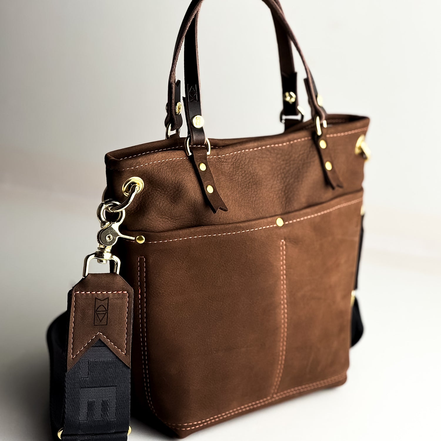 Autumn Reverie Collection | Amika Satchel + Crossbody | Mocha Suede