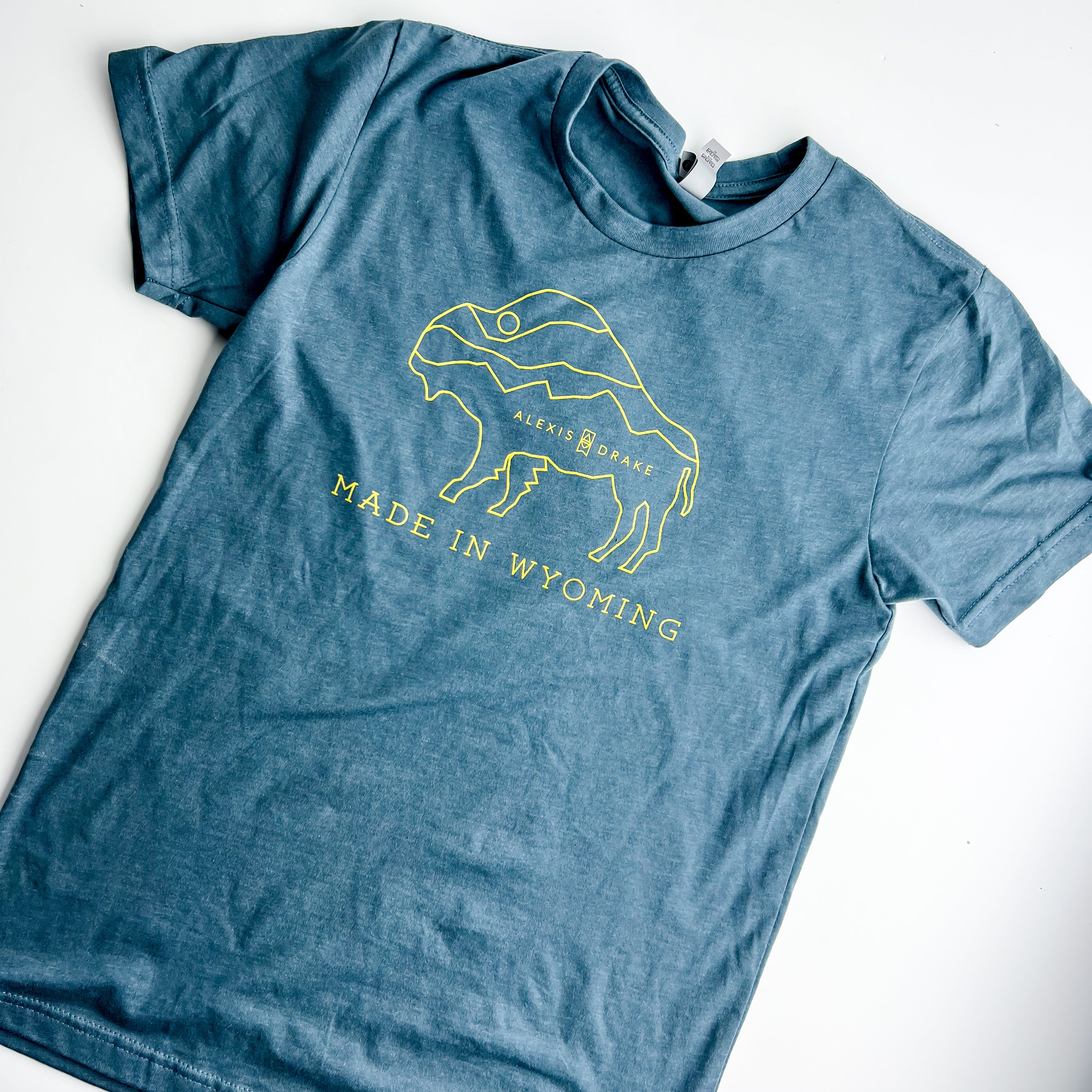 Classic Tee | Blue Bison – Alexis Drake