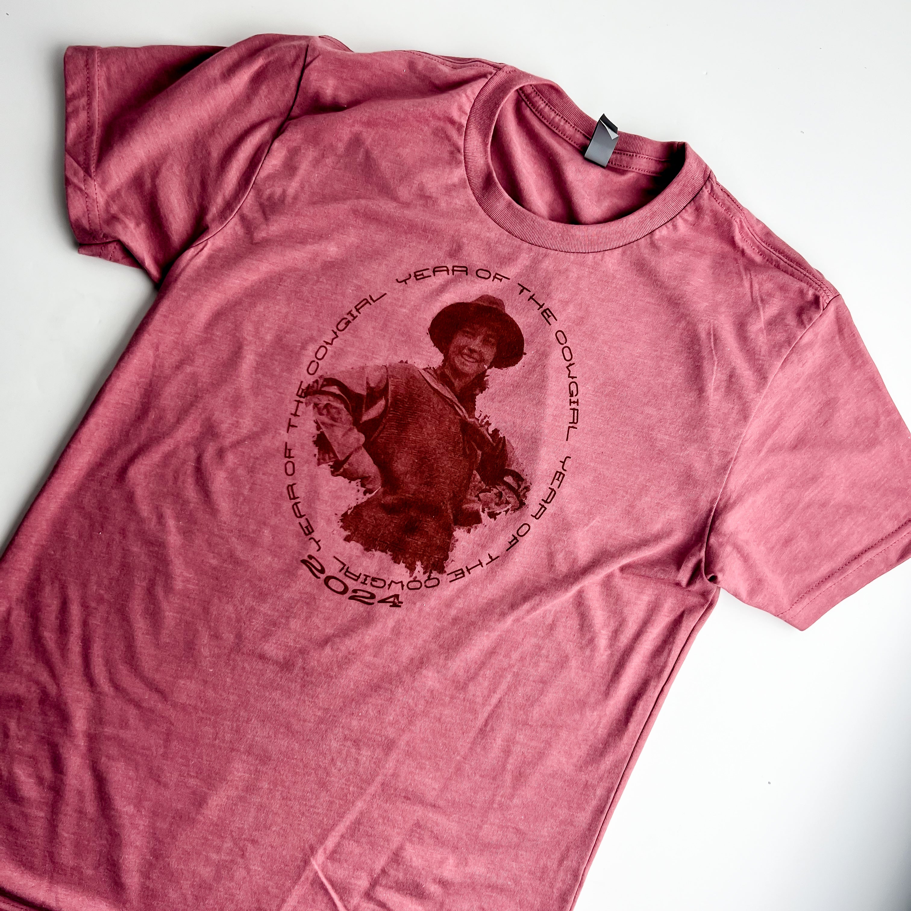 Classic Tee | Pink Cowgirl