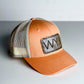 WY Trucker Hat | Coral