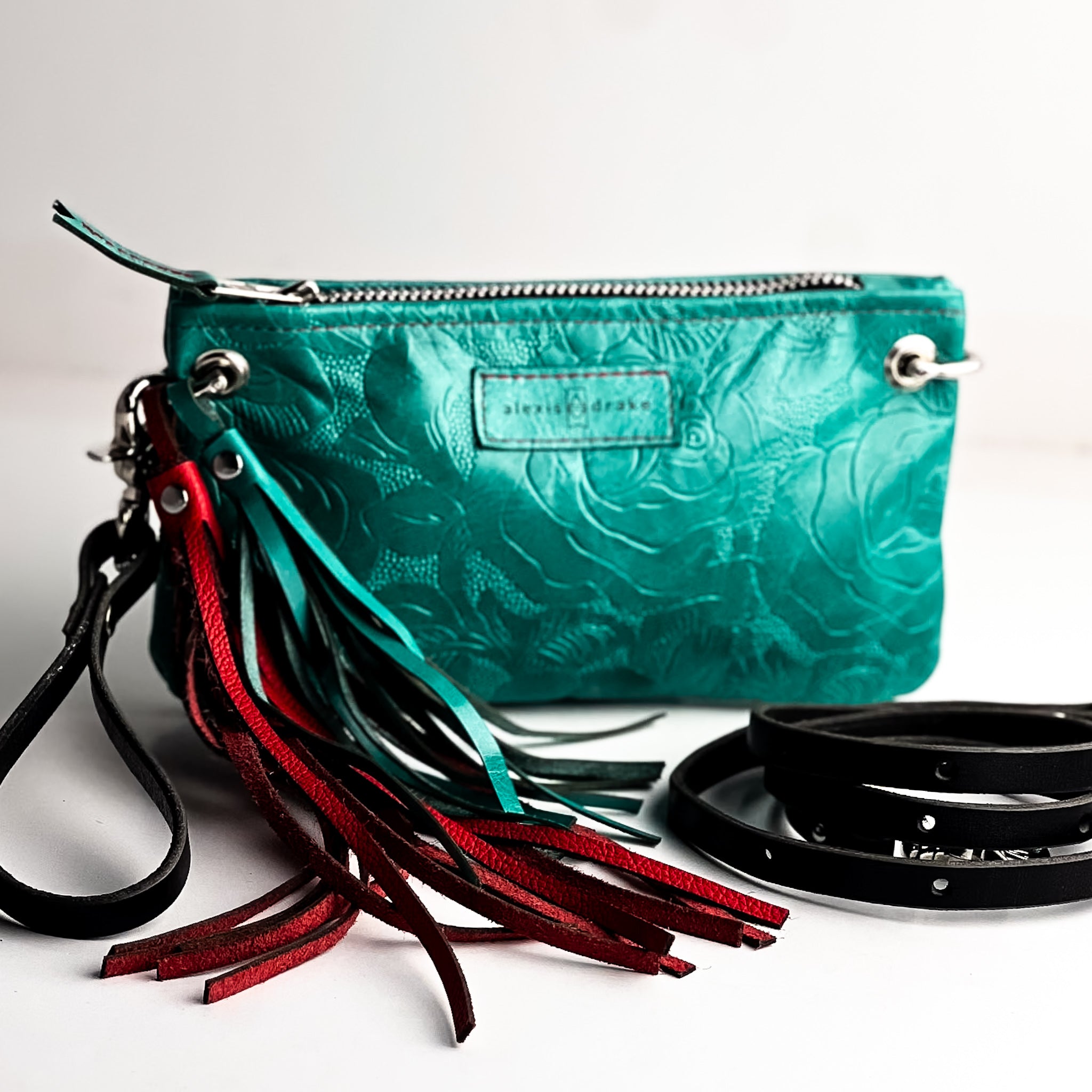 Rodeo Collection | Belt Bag Clutch + Crossbody | Cactus Rose