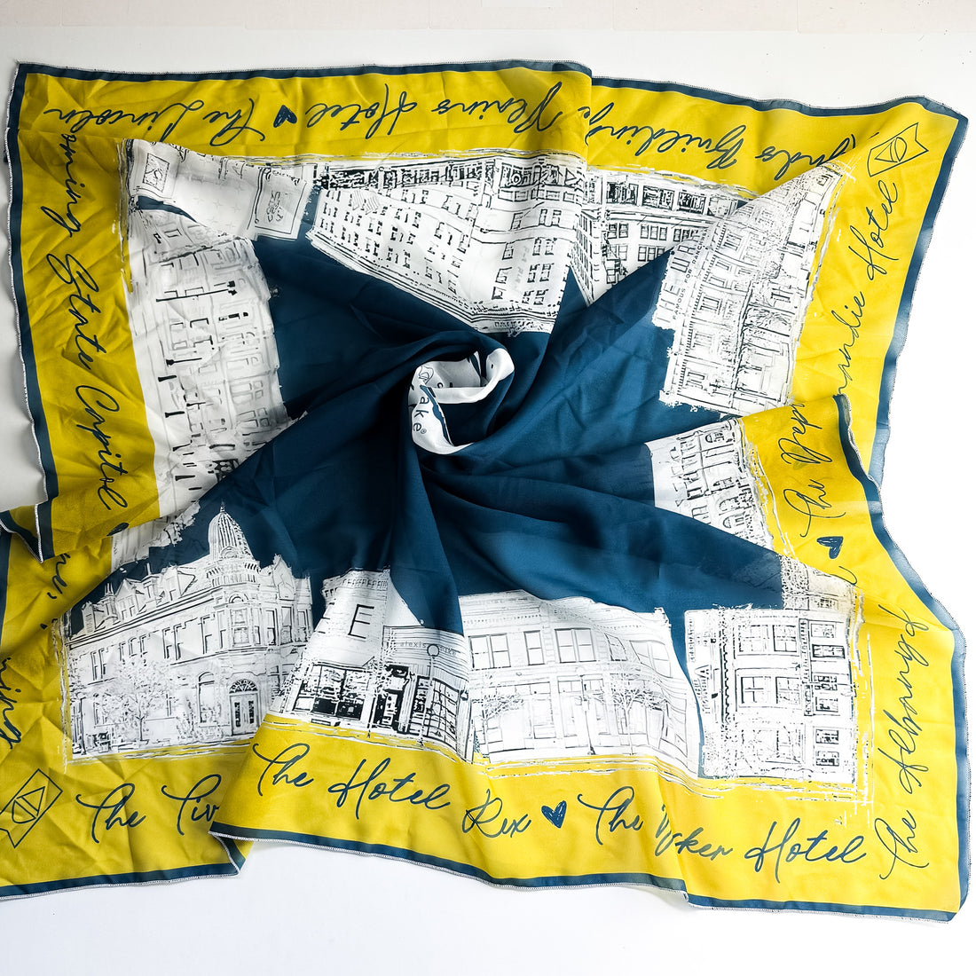 Scarf | Historic Cheyenne Downtown | Blue