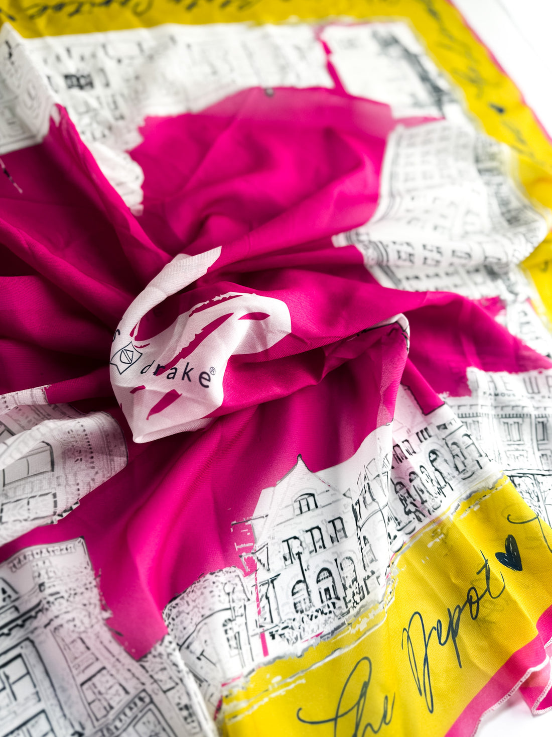 Scarf | Historic Cheyenne Downtown | Pink